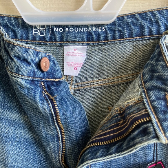 NWT NOBO Super High Rise Slim Straight Crop Jeans - Size 17 - Picture 3 of 12